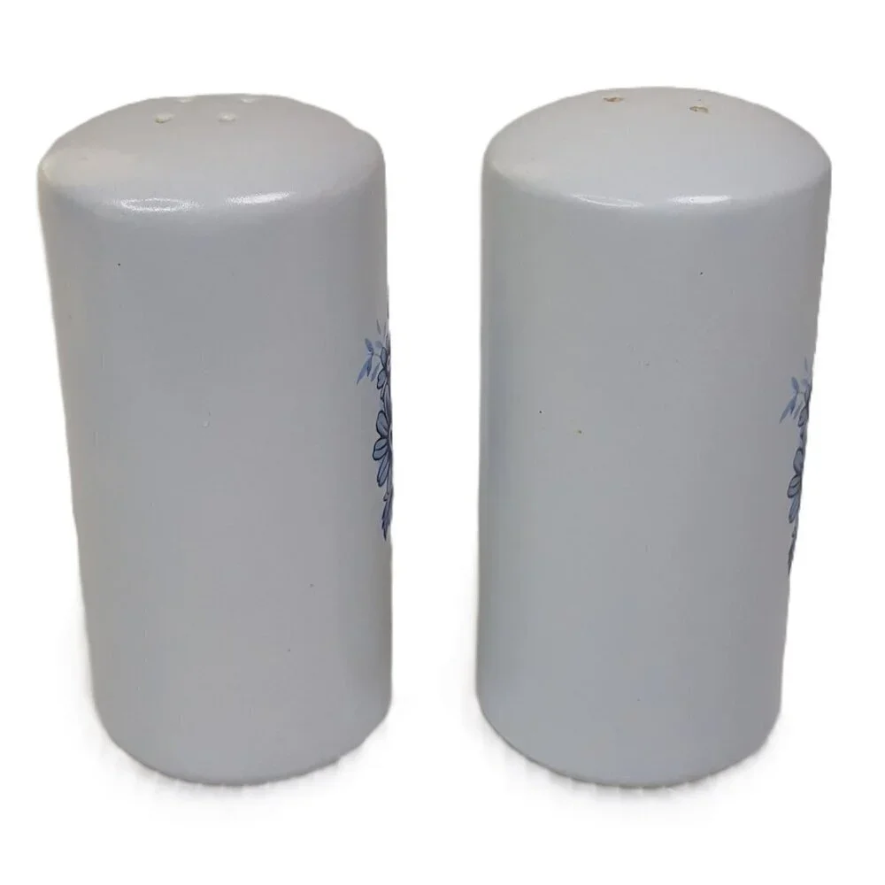 Delft Blue Holland Floral Ceramic Salt & Pepper Shakers